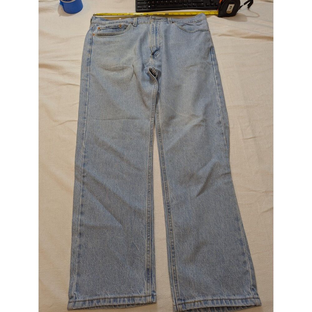 Levi's 505 Regular Fit Jeans, Tagged 36x29, Measures 36x30, Excellent Shape